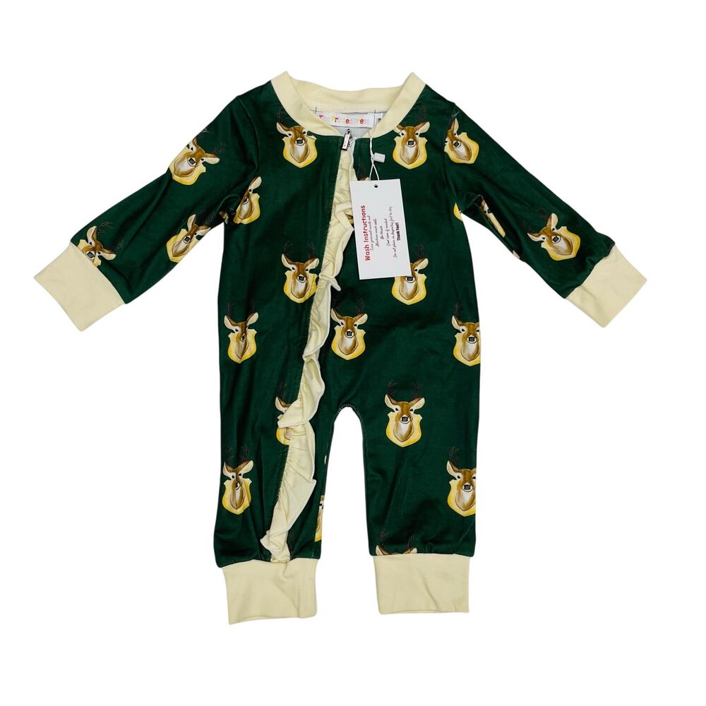 NWT TPP NB Deer Trophy Romper
